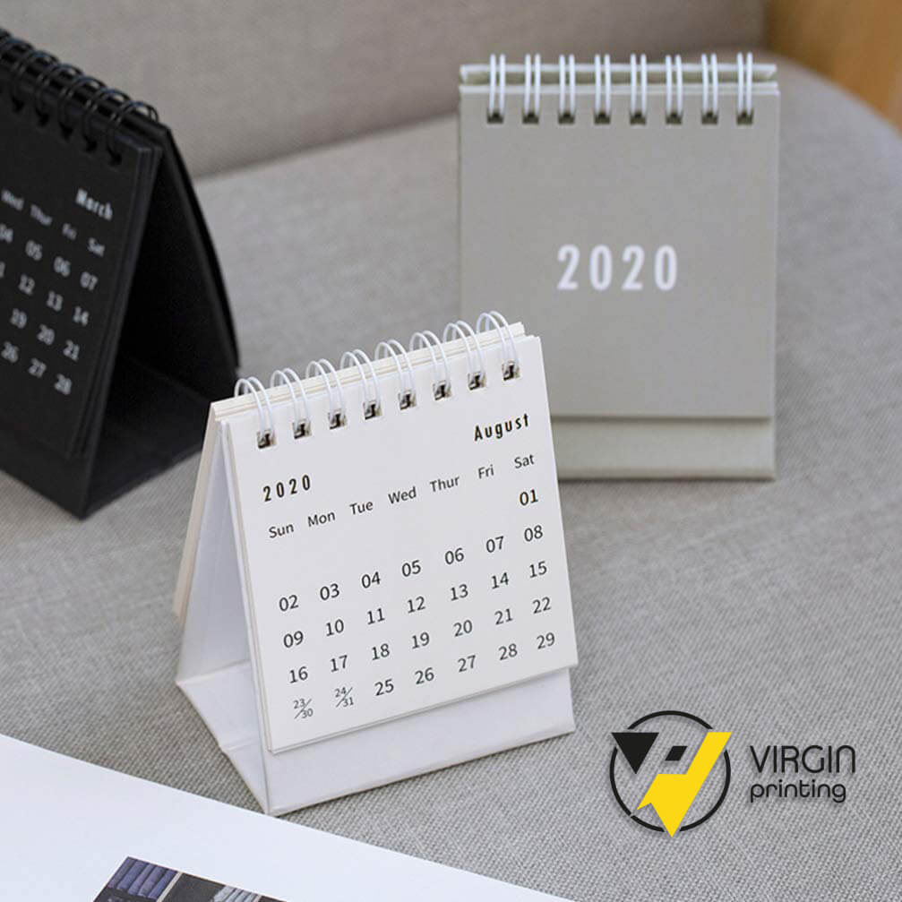 Calendars — Custom Printed Calendars Packaging Wholesale — VIRGIN