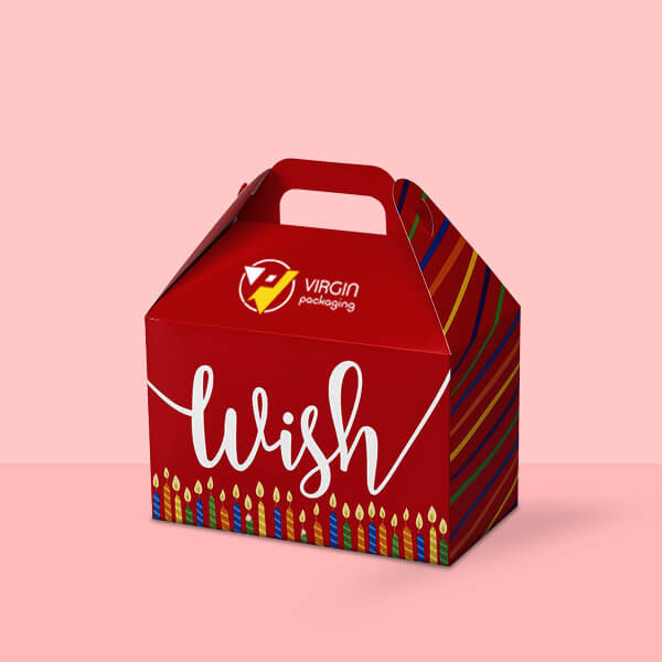 Red Gable Boxes — Custom Printing Red Gable Packaging Boxes Wholesale —  VIRGIN Printing USA