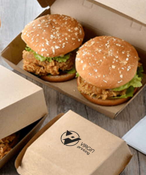 Custom Mini Burger Boxes