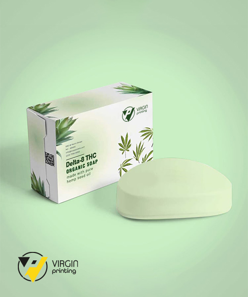 Organic Hemp Soap printed Boxes