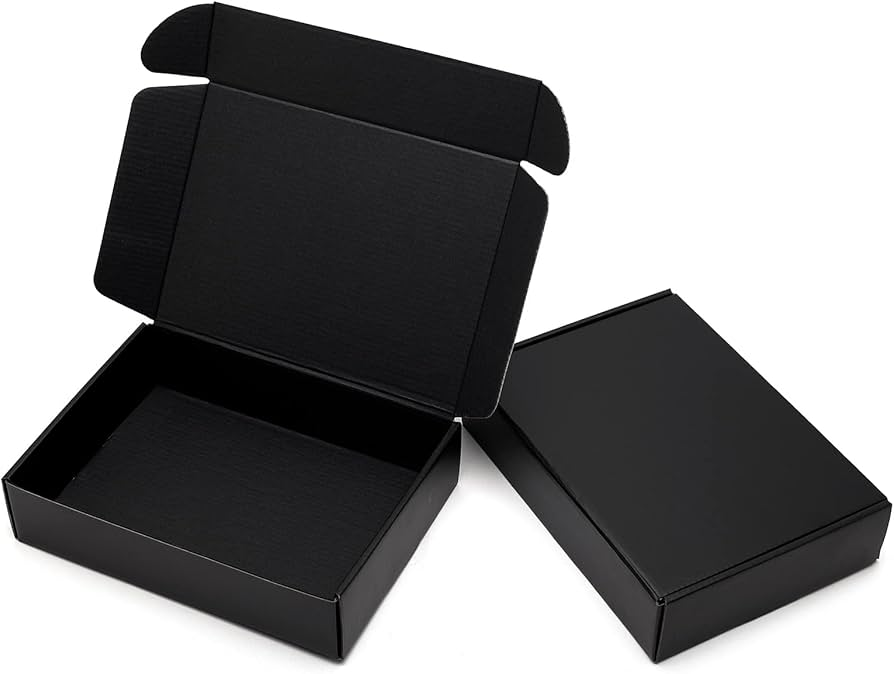 black mailer boxes