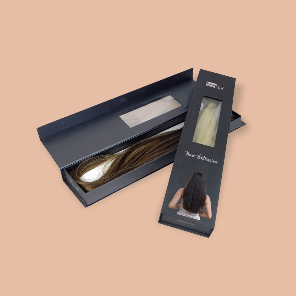 custom hair extension boxes