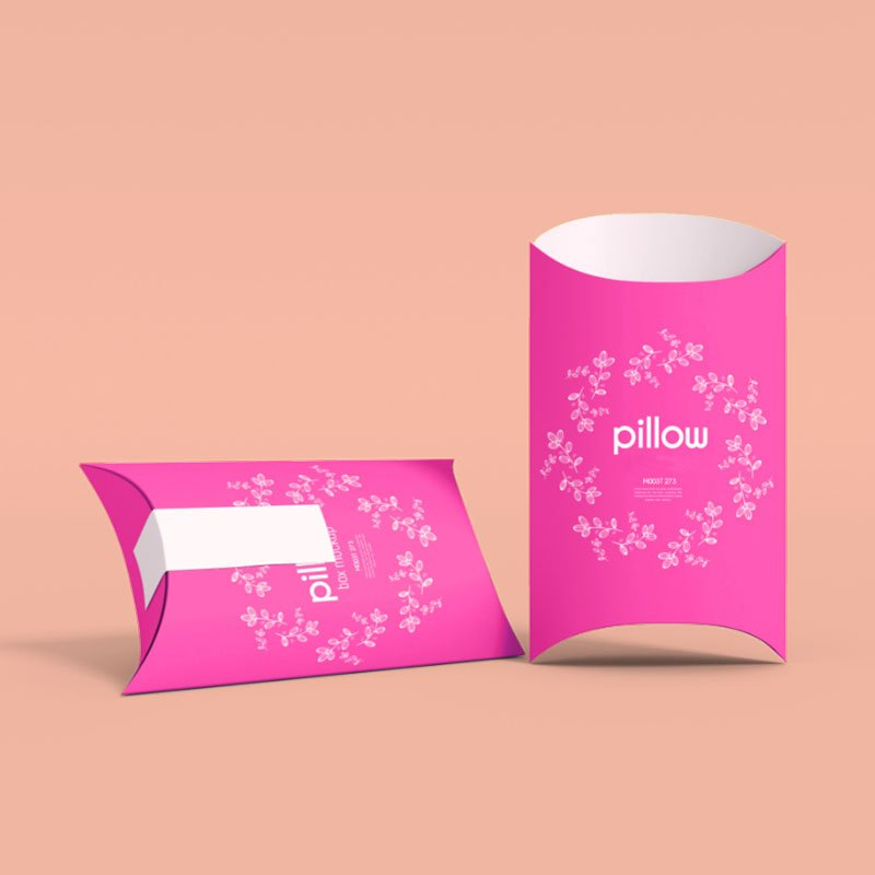 pink pillow boxes