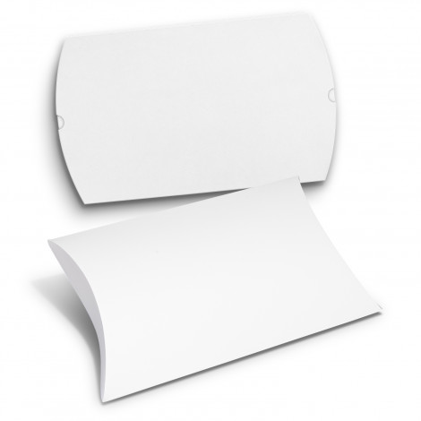 white pillow boxes