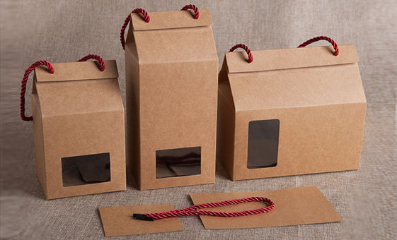 window kraft boxes