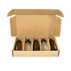 bottle boxes with dividers