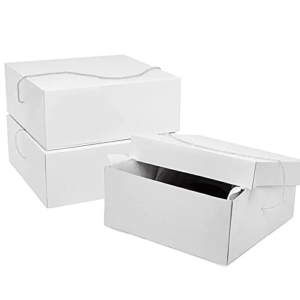 square hat boxes with lids