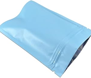 3 Side Seal Flat Pouch With Zipper