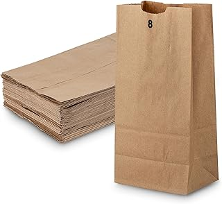 Flat Bottom Brown Paper Bags