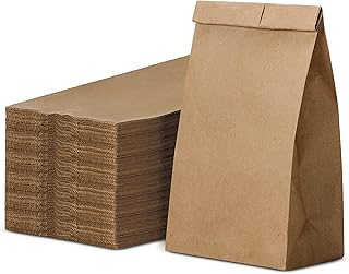 Flat Bottom Kraft Paper Bags