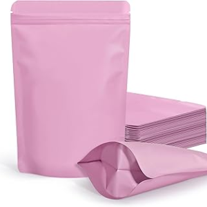 Pink Stand Up Pouches