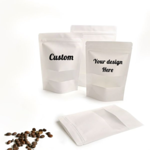 White Mylar Bags