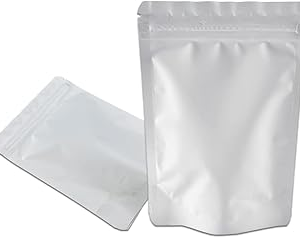 White Standing Pouch