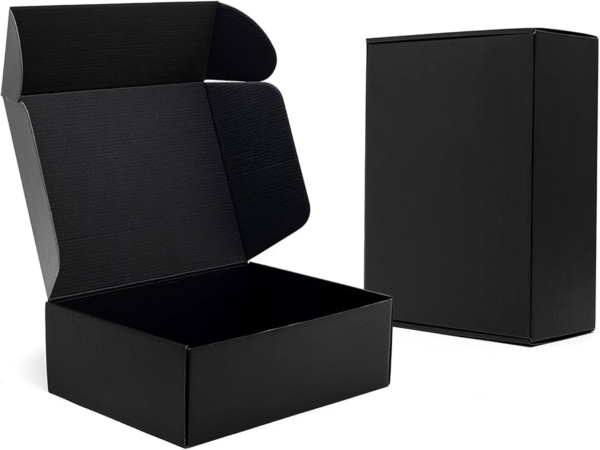 Black Mailer Boxes Bulk