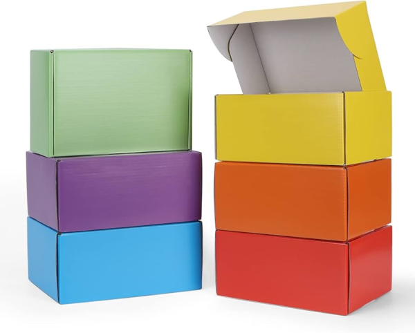 Colored Corrugated Mailer Boxes