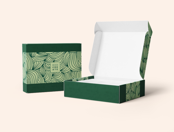 Green Mailer Boxes