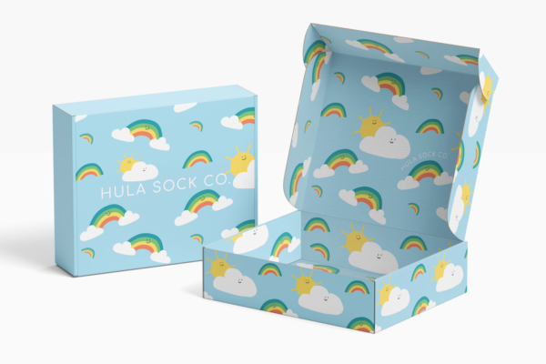 Patterned Mailer Boxes