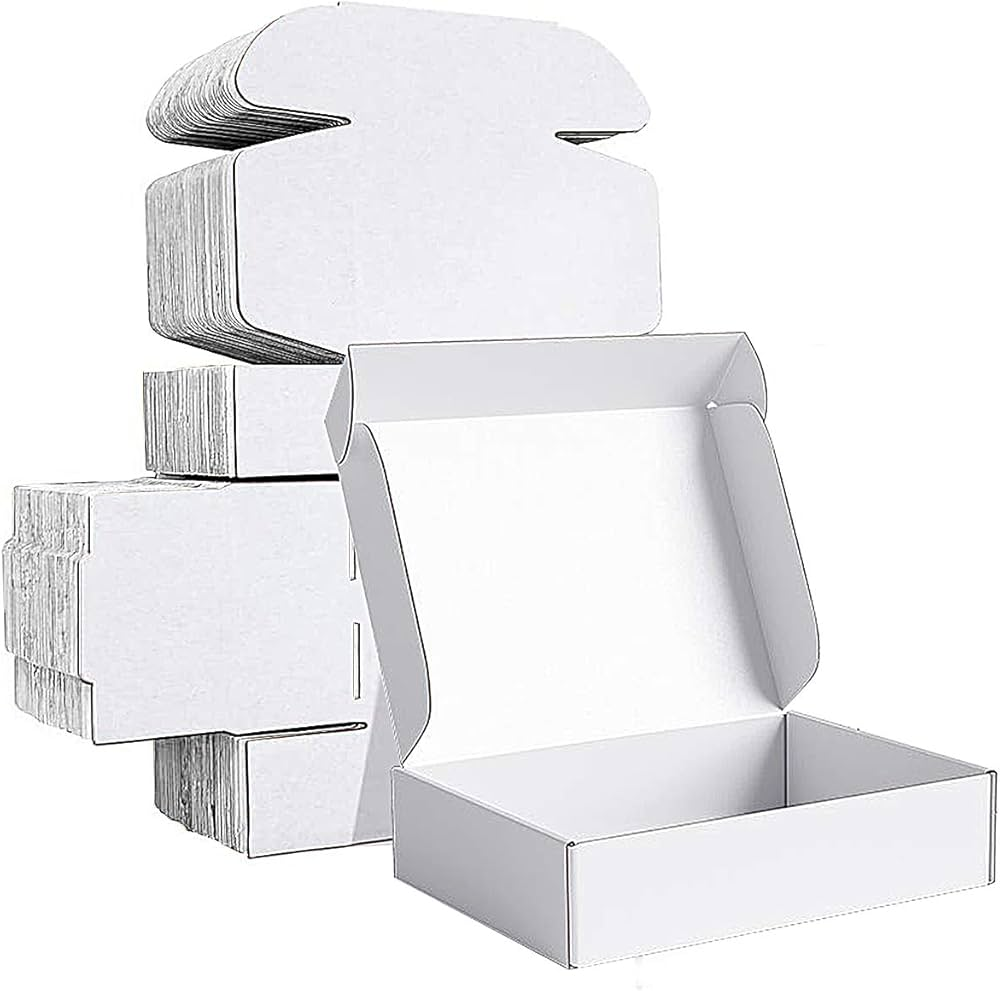 Plain White Mailer Boxes