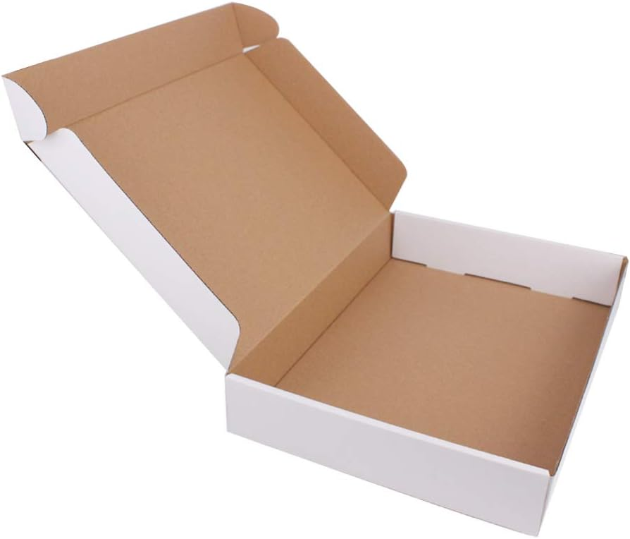 Stockroom Plus White Corrugated Mailer Boxes