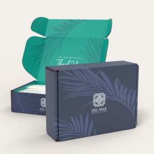 Teal Mailer Boxes