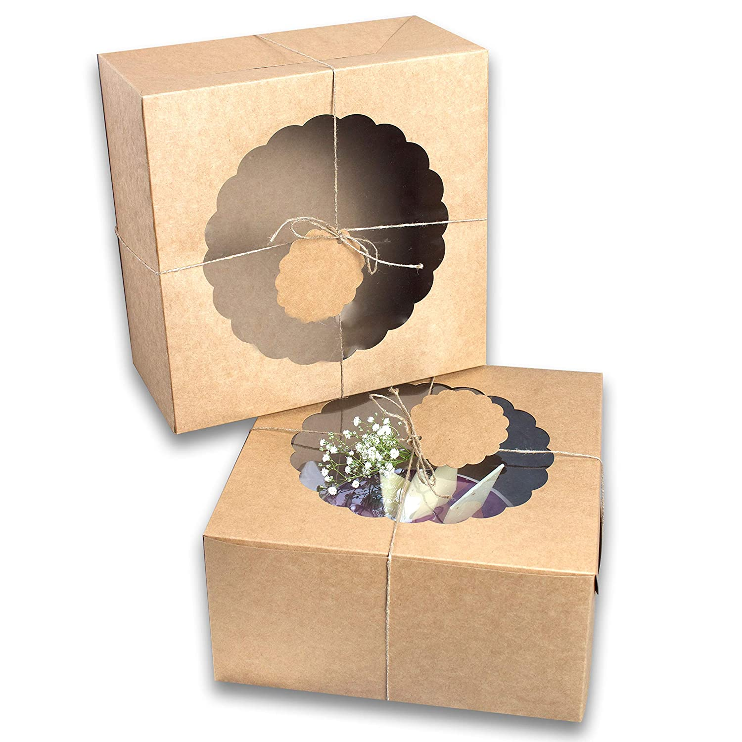 10 inch pie boxes with window