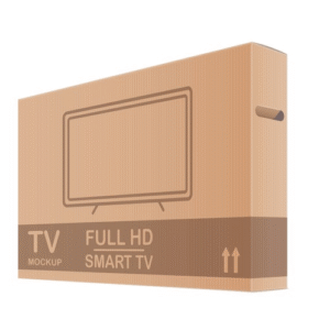 50 inch tv cardboard box