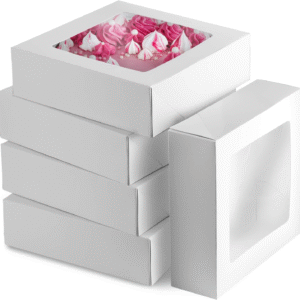 9 inch pie boxes with window