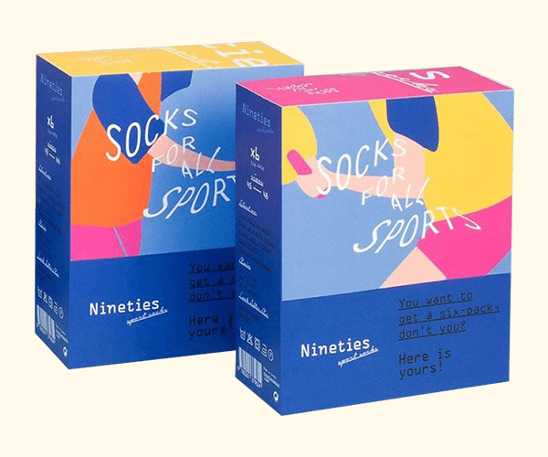 custom socks packaging boxes