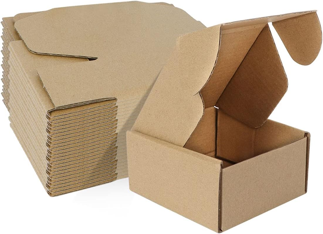 flat pack boxes with lids