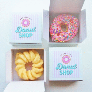 individual donut boxes