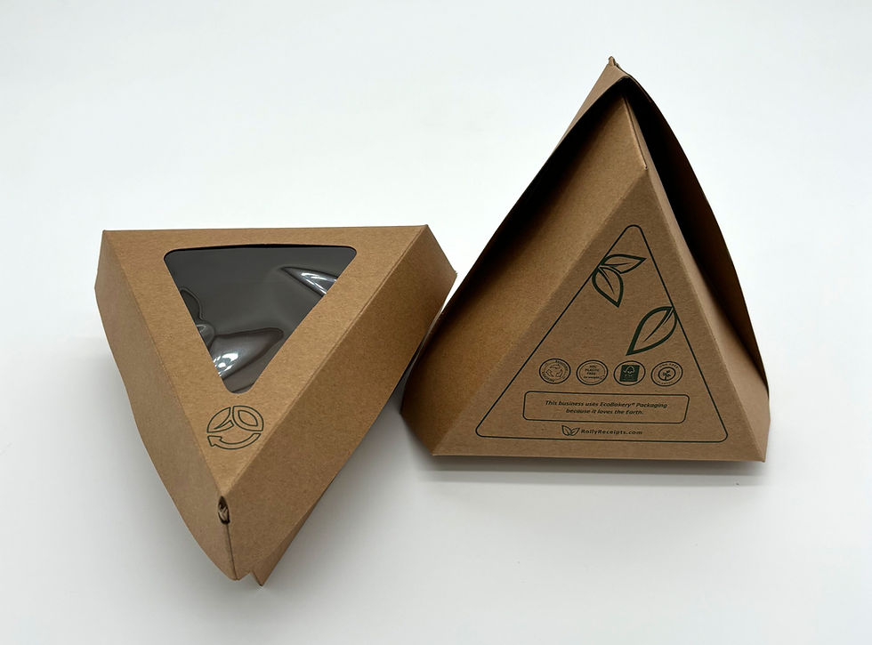 individual pie slice boxes