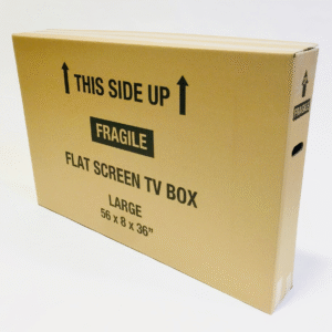 large tv packing box
