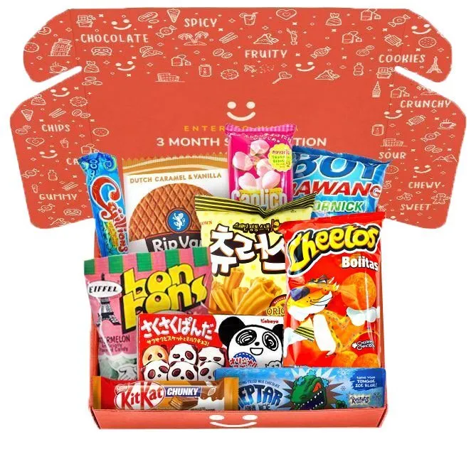 overseas snack boxes