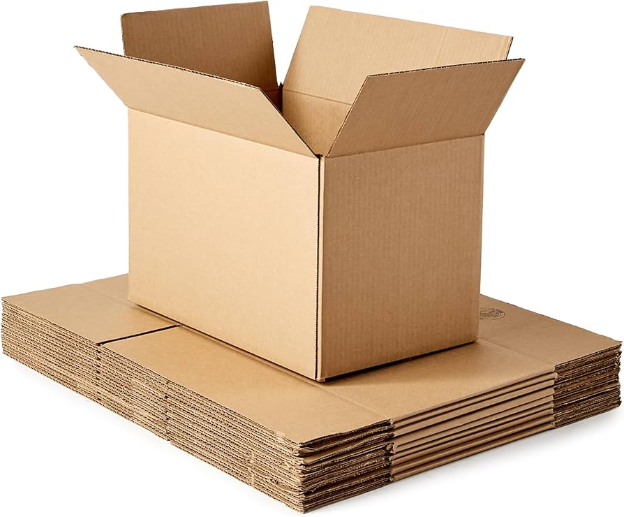 small cardboard moving boxes