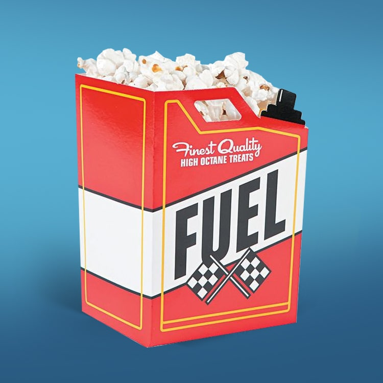 fuel popcorn boxes