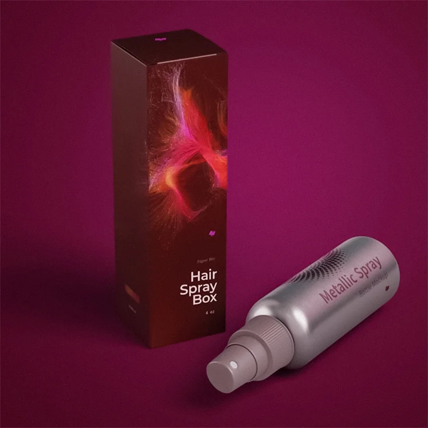 Hair Sprays Boxes