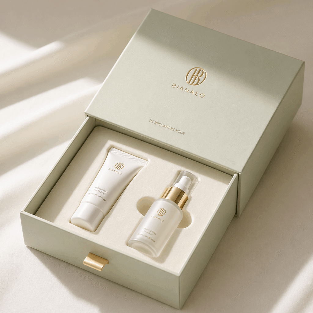 Collagen Pressed Powder Boxes