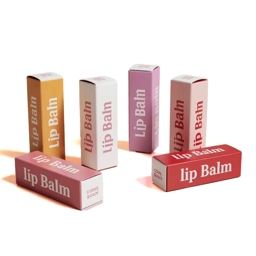 Glow Lip Balm Boxes